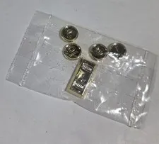 LEGO Chrome Gold Coins + Ingot Bar Multipack 97053 Minifig Utensil NEW 