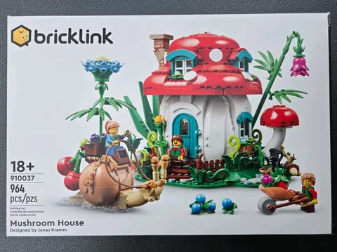 Lego Bricklink Designer: Mushroom House (910037) - new 