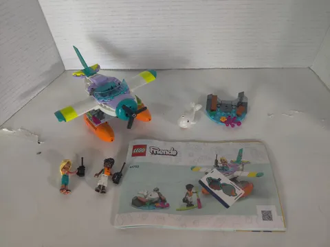 LEGO FRIENDS Sea Rescue Plane 41752 Used Excellent With Instructions 