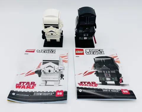 41619 - 41620 - Darth Vader & Stormtrooper - Lego Brickheadz: 100% Complete 