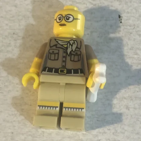 Lego Paleontologist Mini-fig Action Figure Toy Minifig L2
