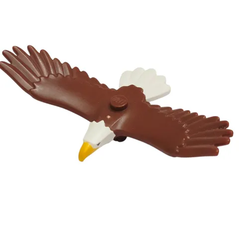 LEGO Eagle Bird Figure Bald Eagle Flying Animal Wildlife Zoo Forest Creature