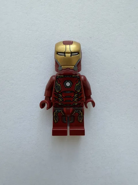 Lego Iron Man Mark 45 Armor Minifigure Age of Ultron sh0164 76029 Marvel Avenger