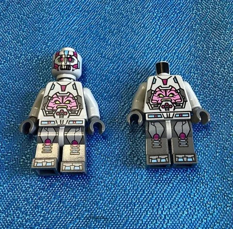 LEGO The Kraang Gray Exo-Suit Body Minifigure, Lot of 2