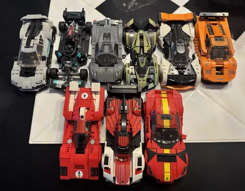 LEGO Speed Champions 9 Car Lot 76923 76914 76916 76915 76906 76918 76909