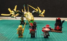 Lego Ninjago 70503 The Golden Dragon 100% Complete