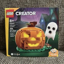 LEGO Creator Halloween Pumpkin Set 40697 Light Brick included. NEW. SEALED