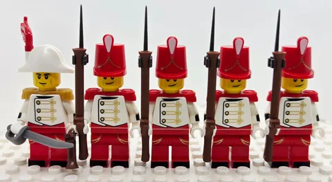 Lego PIRATE Imperial Guard Armada WHITECOAT Soldiers Governor MINIFIGS NEW