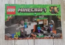 Lego instruction booklet 21141 Minecraft The Zombie Cave