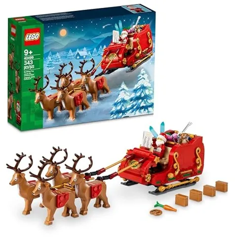 LEGO Christmas Santa's Sleigh Toy Block 40499
