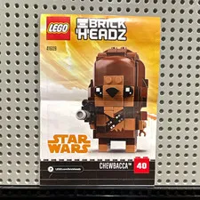 LEGO BrickHeadz Star Wars Chewbacca 41609 (2018) Instruction Booklet Manual ONLY