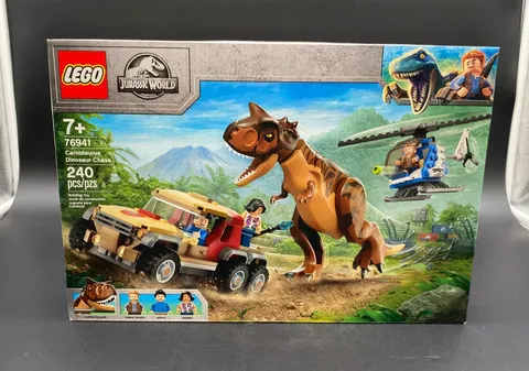 LEGO Jurassic World - Carnotaurus Dinosaur Chase Set #76941 240pcs - BRAND NEW