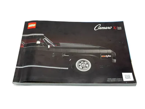 LEGO 10304 1969 Chevrolet Camaro Z28 Building Instruction Manual BOOK ONLY