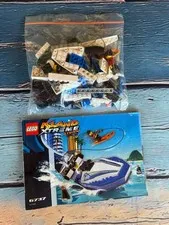 Lego 6737 Wake Rider Island Exteme Stunts 100% Complete w/ Instructions Manual
