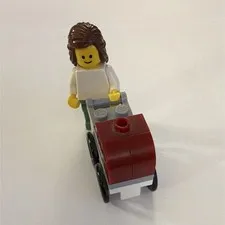 LEGO 10185 Minifigure with Stroller 100% authentic beautiful condition 