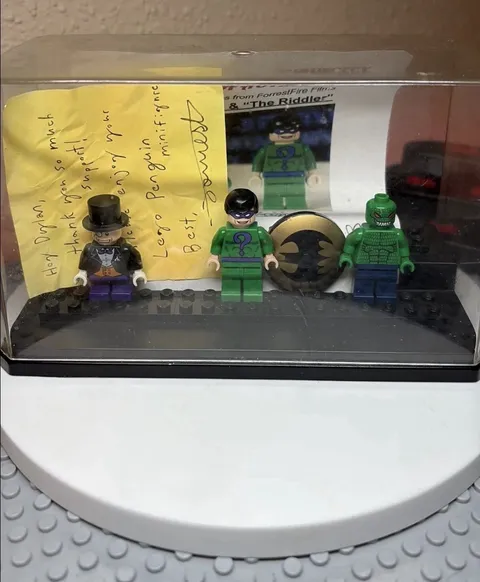 LEGO Batman Killer Croc Riddler Penguin ForrestFire101 Screen Used Minifigures