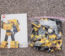 LEGO Icons Transformers 10338 Bumblebee Bricks & Pieces w/ Manual