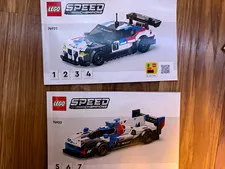 LEGO Speed Champions 76922 BMW M4 GT3 & M Hybrid V8 Race Cars 676pc