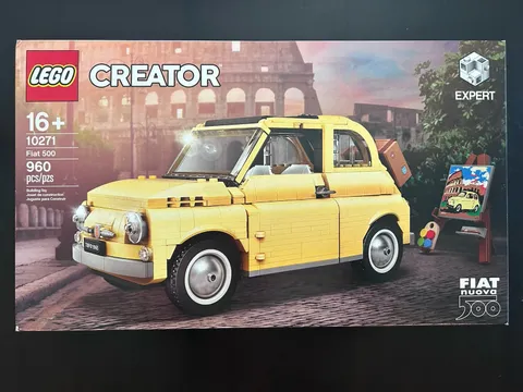 LEGO CREATOR: Fiat 500 (10271) Brand New Factory Sealed Retired Set
