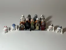LEGO Star Wars Lot of 18 Minifigs Incl. Kashyyyk Trooper Han Solo Shadow Trooper