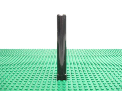 2011 LEGO Black Support 2 x 2 x 11 Solid Pillar 4.25"H. 4184 4195 #6168c01