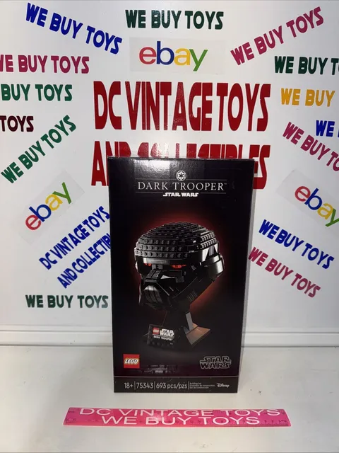 LEGO Star Wars: Dark Trooper Helmet (75343) NEW/SEALED 🔥