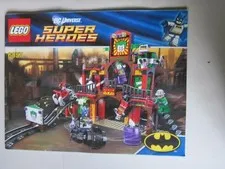 Lego Building Instructions Instruction Superheroes 6857