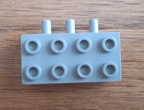 4692 LEGO Technic Pneumatic Distribution Block Light Grey 