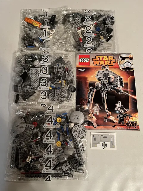 LEGO Star Wars 75083 AT-DP New Sealed Bags No Box