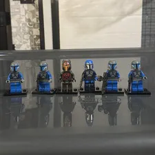 LEGO Star Wars Mandalorian Minifigures Lot of 6 (gar Saxon, Death Watch)