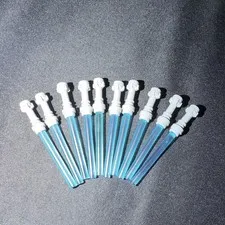 LEGO Star Wars Lightsaber Blade Trans-Light Blue w/ Grey Hilt (10 Pieces)