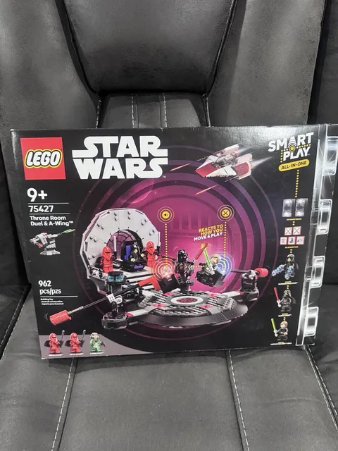 Lego Star Wars Throne Room Duel & A-Wing 75427 Smart Play Building Toy - New!