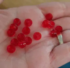 Red Lego Pieces 16 Ct