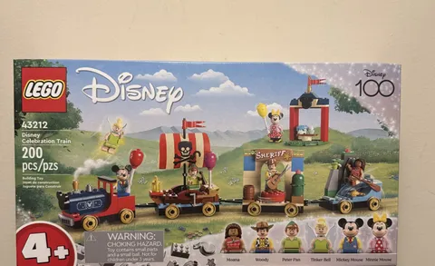Lego 43212 Disney 100 Celebration Train 200 pcs Retired! Sealed In Box Ships NOW