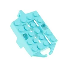 1x LEGO 4x5 Azure Blue Coaster Cart Chassis Roller Coaster 6261518 26021