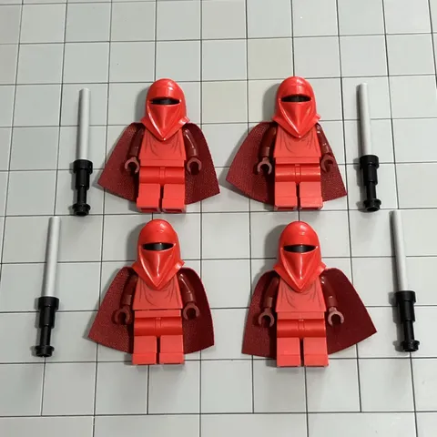 Lego Star Wars Imperial Royal Guard Lot of 5 Minifigures 75034 75093 H2 62