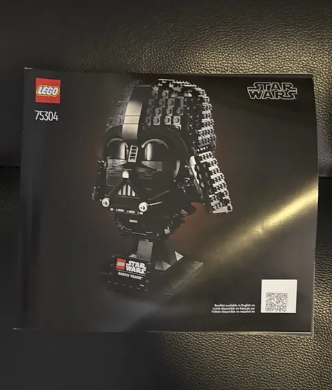 LEGO INSTRUCTIONS ONLY DARTH VADER HELMET 75304 Manual Book from set