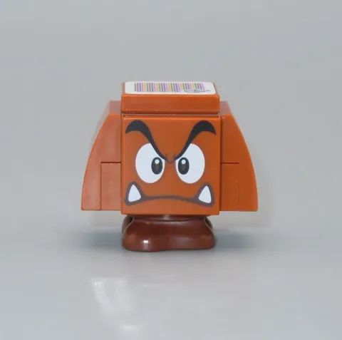LEGO Super Mario Goomba angry minifigure 71408