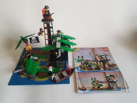 LEGO 6270 Forbidden Island Pirates Imperial Soldiers 1989 incl Instructions