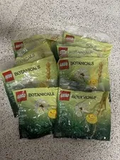 LEGO Lot Of 8 Botanicals 30701 Field of Flowers New Sealed Bags