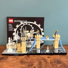 LEGO Architecture London Skyline Set 21034 Complete 468 Pcs With Instructions