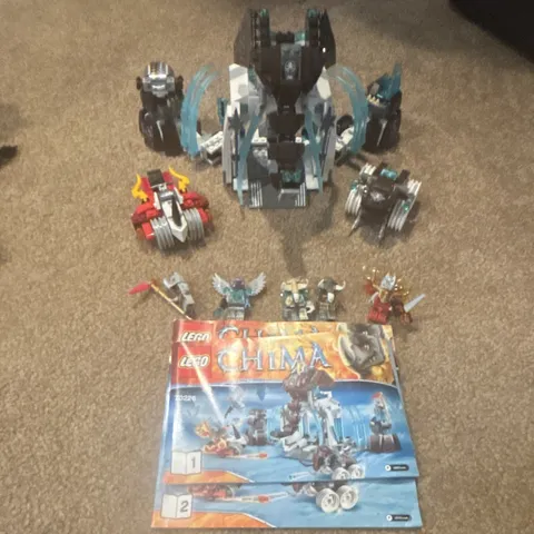 LEGO Legends of Chima Mammoth's Frozen Stronghold 70226 Complete with Manual