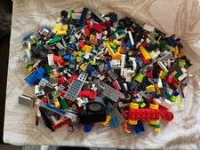 Lego  4 lbs  Bulk Lot of Loose Lego Pieces Bricks Random Parts And Plates