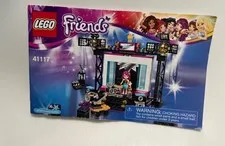 LEGO Friends Pop Star TV Studio 41117 194pcs inComplete Set No Box