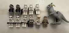 LEGO Star Wars Hoth Army Lot 11 Figures Snowtrooper Stormtrooper Tauntauns