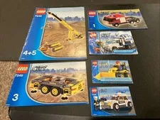 LEGO City Mobile Crane 7249  (3, 4, 5) 7239 7285 7246 7236 Police Manual Only #1