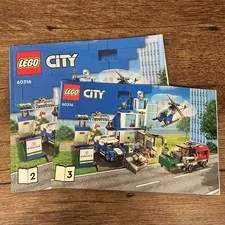 LEGO City Instruction Manual #2 #3 60316 BOOKLETS ONLY