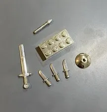 lego chrome pieces