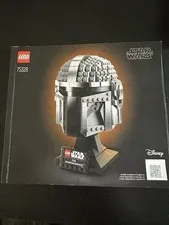 LEGO Mandalorian Helmet Star Wars 75328 Instructions Only