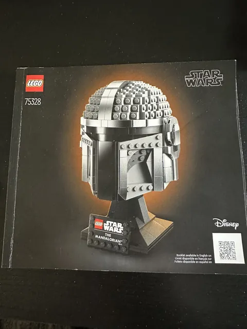 LEGO Mandalorian Helmet Star Wars 75328 Instructions Only